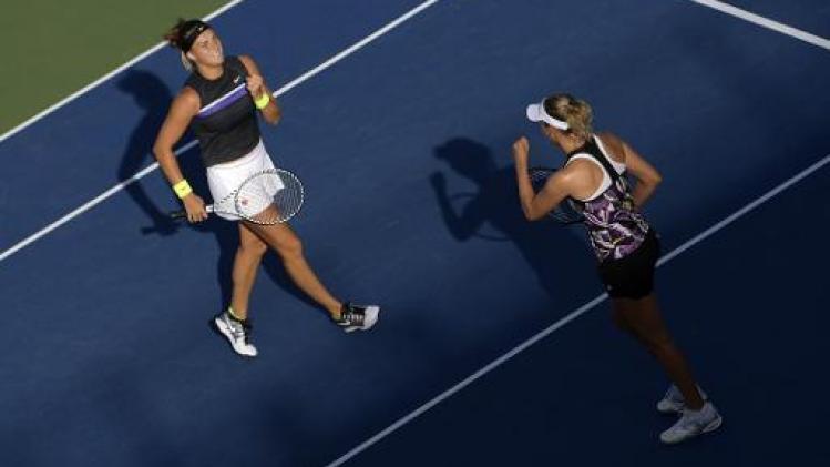 US Open - Elise Mertens naar achtste finales dubbelspel