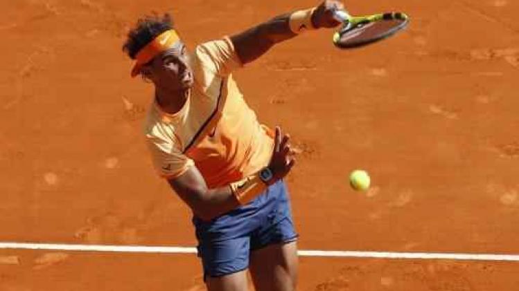 Rafael Nadal is eerste finalist van ATP Monte Carlo