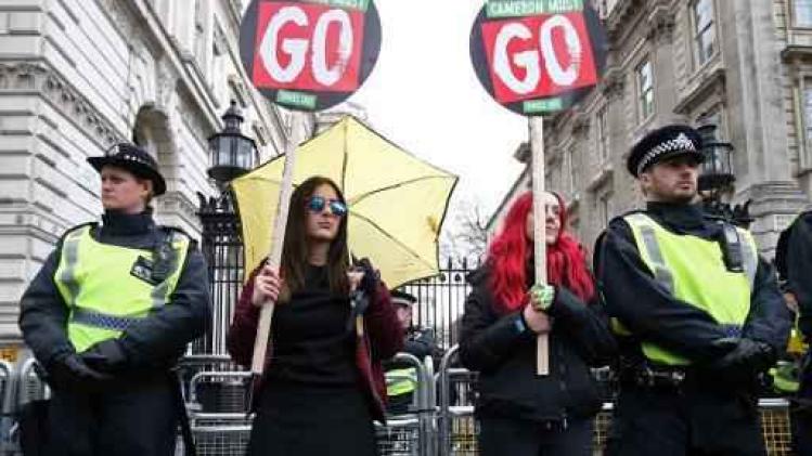 Tienduizenden Britten protesteren tegen bezuinigingbeleid van de regering
