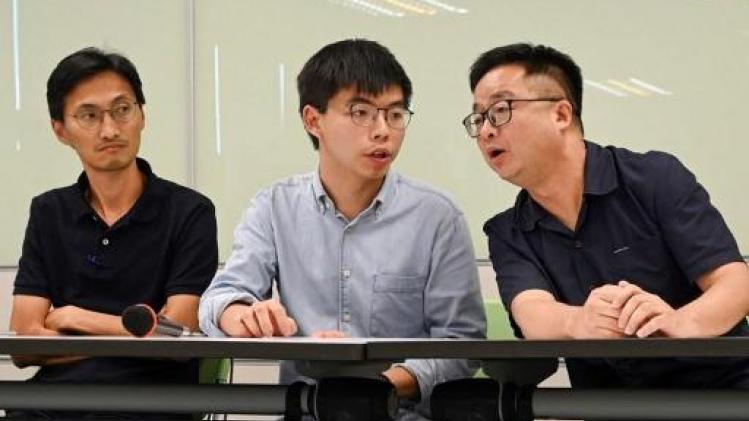 Hongkongse prodemocratieactivist Joshua Wong zegt dat protest verdergaat