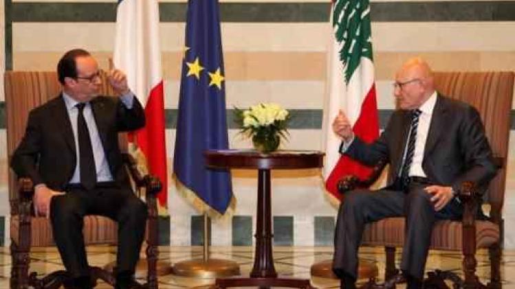 Hollande belooft Libanon militaire hulp