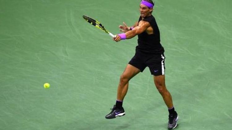 US Open - Nadal blijft op koers voor nieuwe eindzege in New York