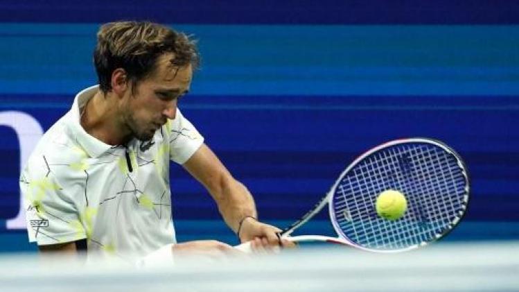US Open - Medvedev plaatst zich in New York voor eerste finale