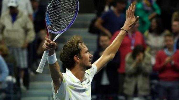 US Open - Medvedev is heel verrast na bereiken eerste grandslamfinale: "Heb ik niet slecht gedaan"