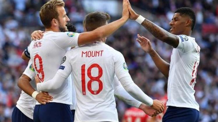 Kwal. EK 2020 - Engeland behoudt perfect rapport