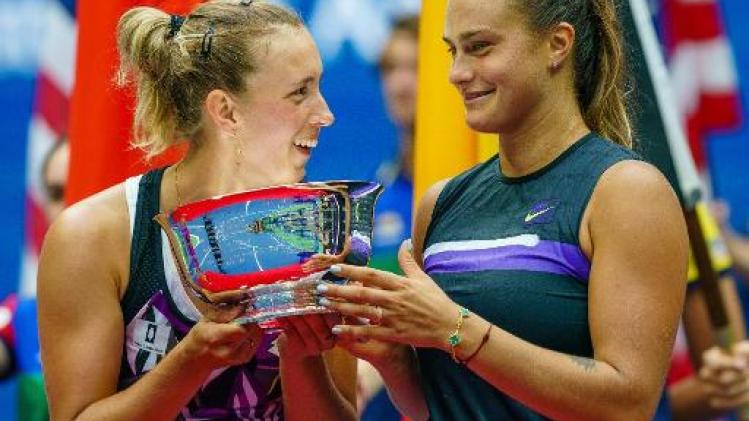 US Open - Mertens na haar dubbelzege: "Een Grand Slam winnen