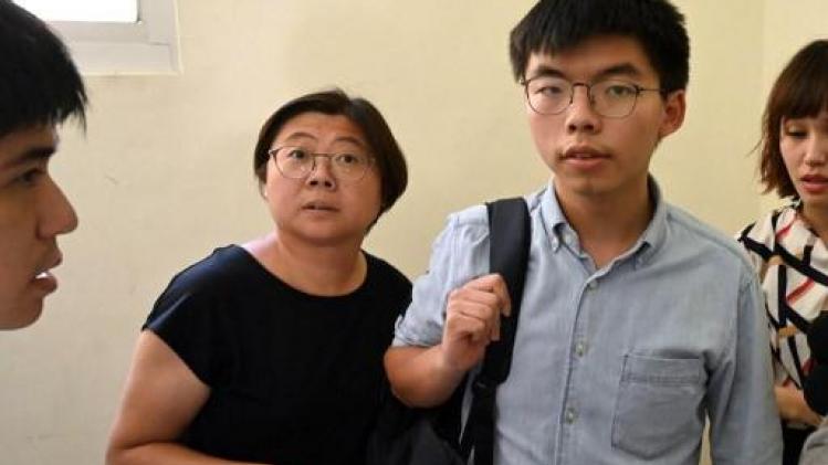 Hongkongs protestleider Joshua Wong vrijgelaten