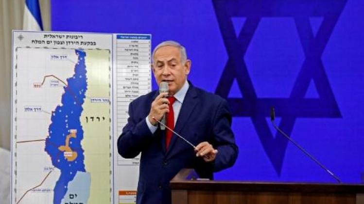 Netanyahu belooft strook van Westelijke Jordaanoever te annexeren bij herverkiezing
