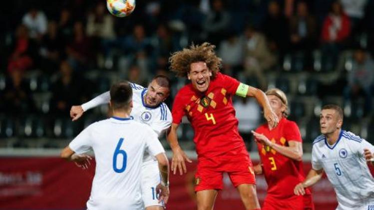 Kwal. EK U21 2021 (m) - Belgische beloften kunnen ook tegen Bosnië niet winnen