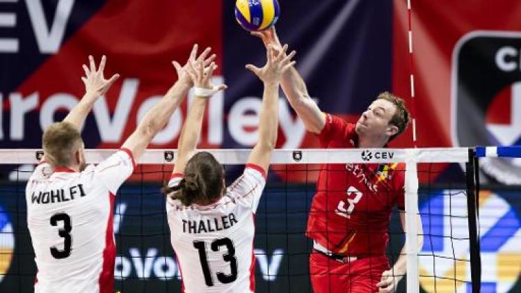 EK volley (m) - Red Dragons openen met 3-0 zege tegen Oostenrijk