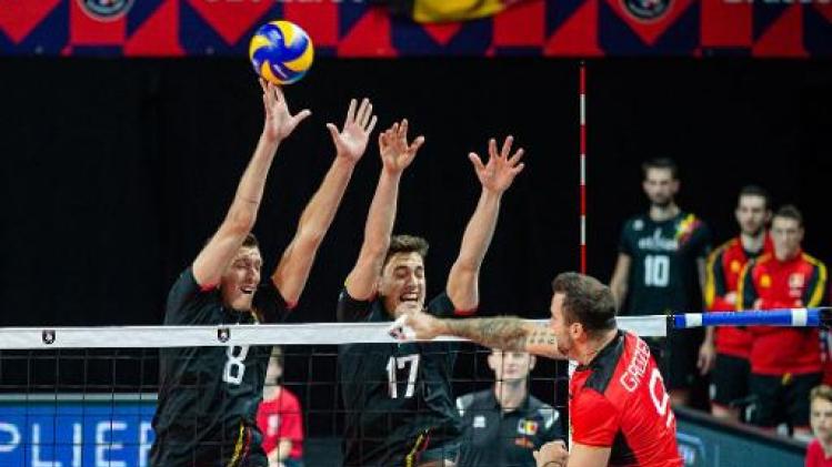 EK volley (m) - Tomas Rousseaux ziet Red Dragons op karakter winnen van Duitsers
