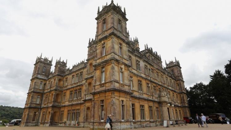 BRITAIN-TELEVISION-CINEMA-FILM-DOWNTON ABBEY