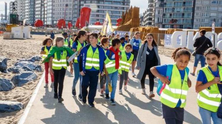 Grootste klimaatactie ooit in Oostende bij start VN & EU Beach Clean-up campagne
