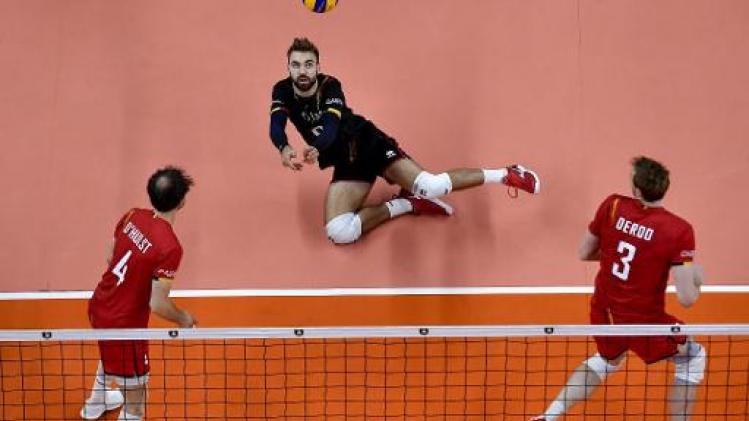 EK volley (m) - Red Dragons worden tweede na 0-3 nederlaag tegen Servië