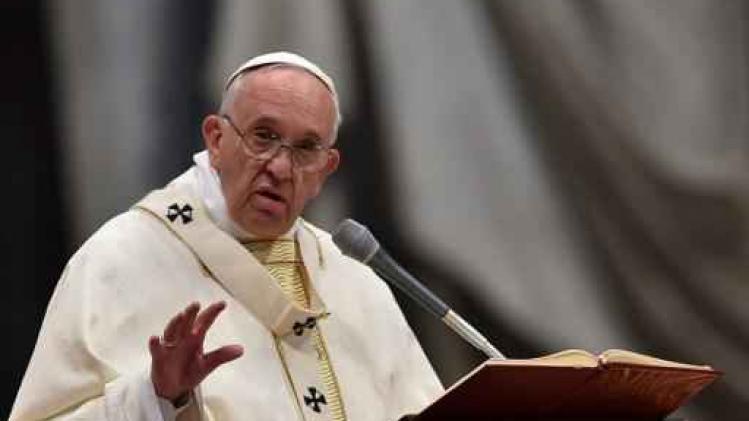 Paus Franciscus: "Aanslagen in Brussel symptoom van falend integratiebeleid"