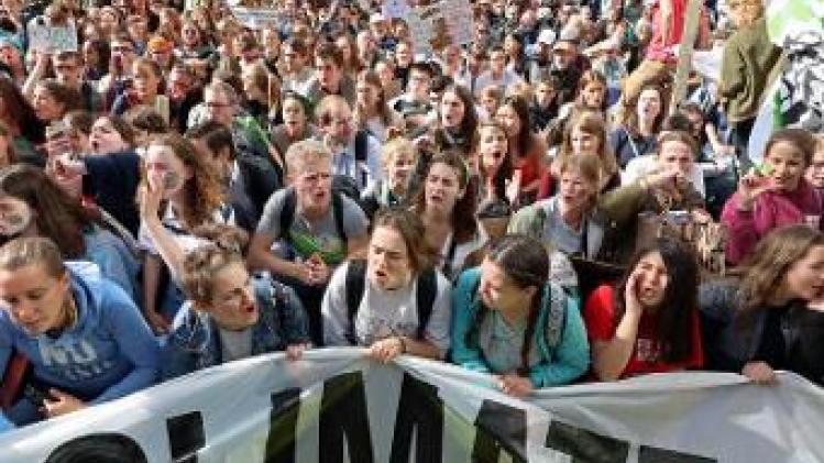 15.000 betogers leiden in Brussel nieuwe golf van klimaatprotesten in