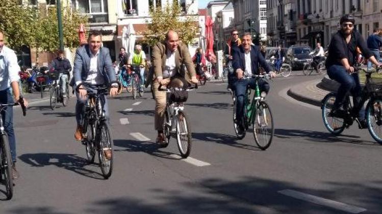 Fietsactieplan Brussel-stad moet aantal fietsers verdrievoudigen tegen 2030