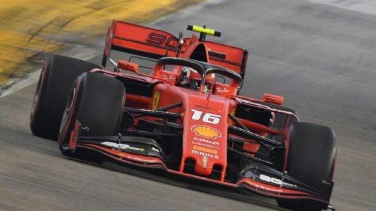 Charles Leclerc (Ferrari) is snelste in derde oefenritten
