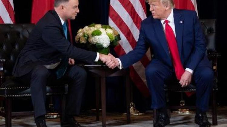 Algemene Vergadering VN - Trump stuurt meer Amerikaanse soldaten naar Polen