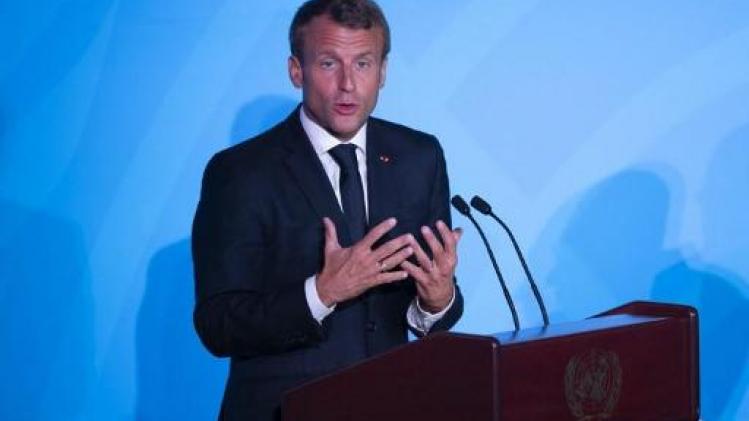 Macron kritisch over Thunberg na klacht tegen Frankrijk