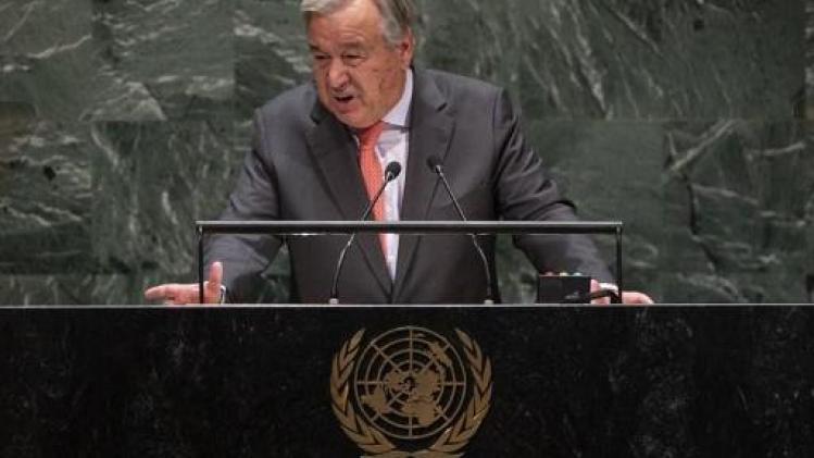 Guterres opent Algemene Vergadering van de Verenigde Naties