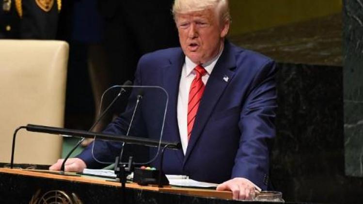Trump voor VN: "Hopelijk hoeven we onze macht nooit te gebruiken"