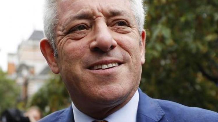John Bercow verklaart Brits parlement opnieuw voor geopend