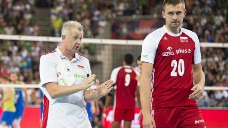EK volley (m) - Slovenië verspert Polen en Vital Heynen weg naar finale