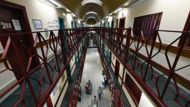 Cipiers Antwerpse gevangenis leggen werk neer