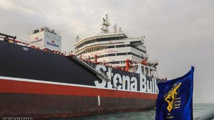 Vastgehouden Britse olietanker verlaat Iran