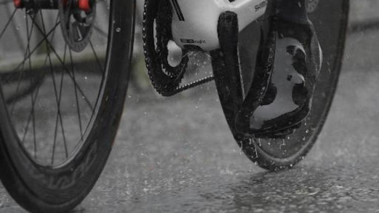 WK wielrennen - UCI kort wegrit in door slecht weer