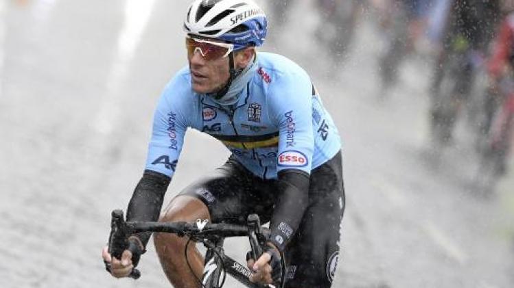 Philippe Gilbert moet strijd staken na val op WK wielrennen