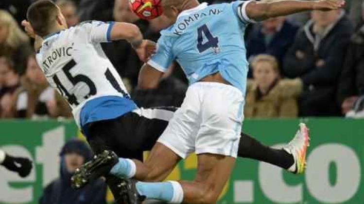 Belgen in het buitenland - Manchester City geraakt niet voorbij Newcastle