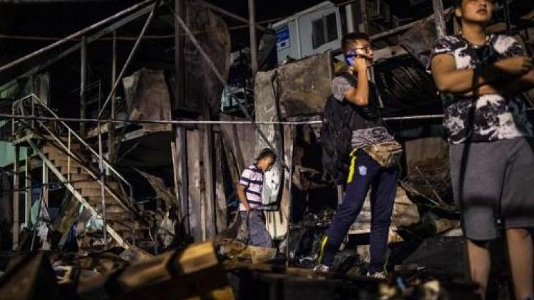 Asiel en migratie - Rellen in Grieks vluchtelingenkamp nadat bij brand minstens twee doden vallen