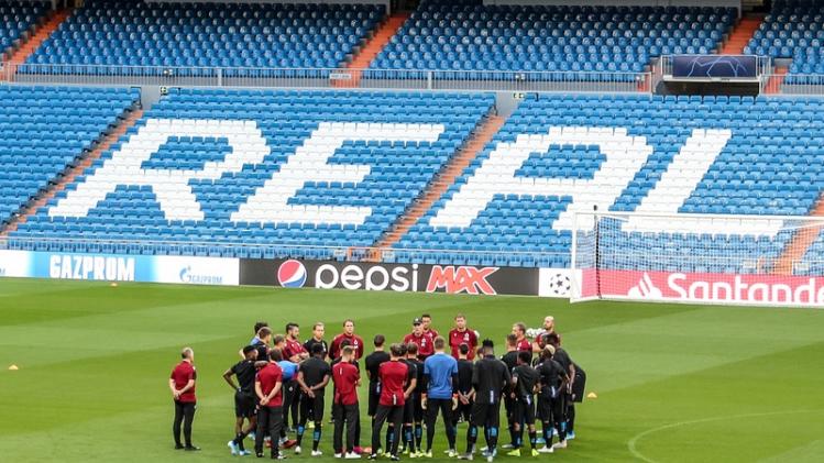 SOCCER CL PLAY-OFFS CLUB BRUGGE PREPARATIONS