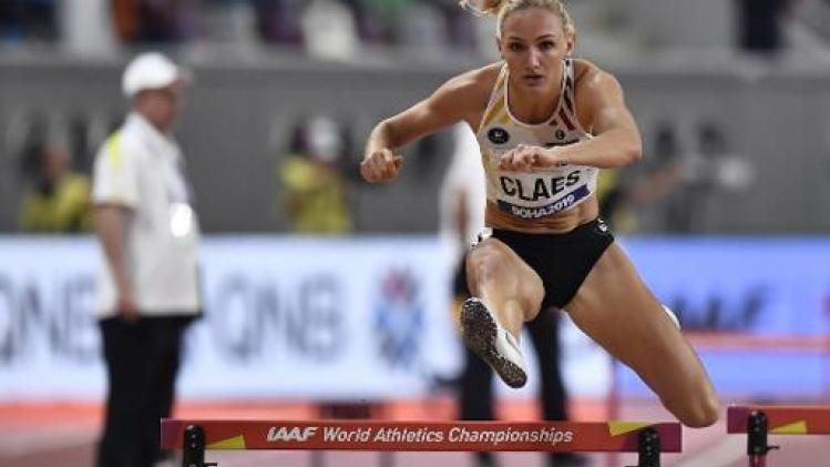 Hanne Claes bereikt halve finales 400m horden op WK
