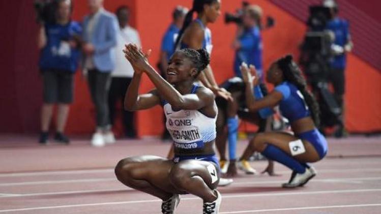WK atletiek - Britse Asher-Smith snelt op 200 meter naar goud