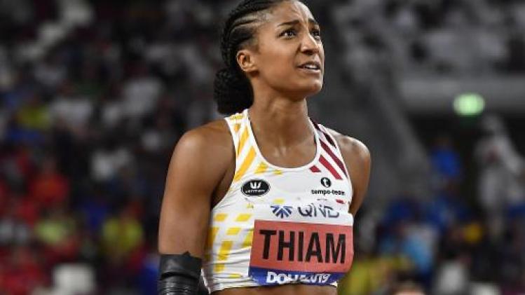 WK atletiek - Nafi Thiam is haar wereldtitel kwijt aan Katerina Johnson-Thompson