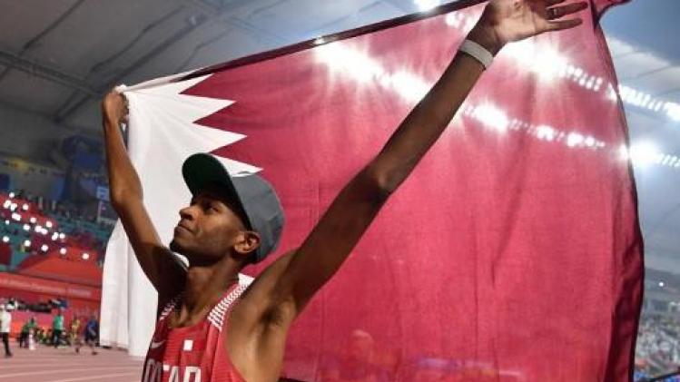 WK atletiek - Qatarees Mutaz Barshim pakt wereldtitel hoogspringen voor eigen publiek