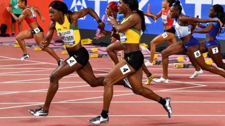 WK atletiek - Jamaicaanse vrouwen pakken goud op 4x100m