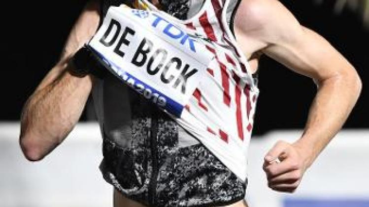 WK atletiek - Thomas De Bock eindigt op 42ste plaats in marathon voor mannen