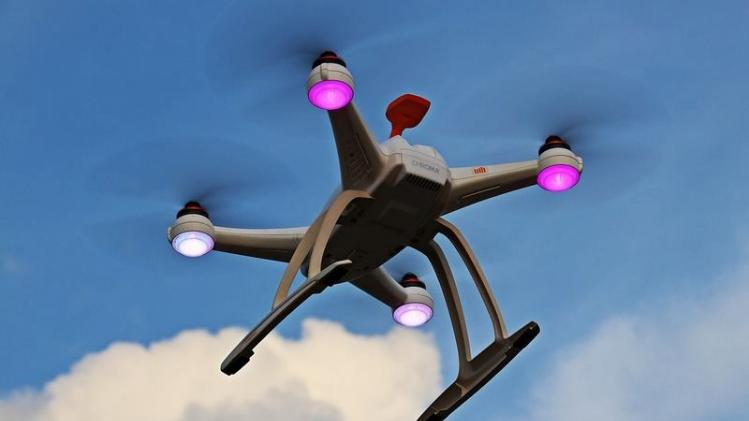 Sky Fly Uav Robot Clouds Drone Quadrocopter