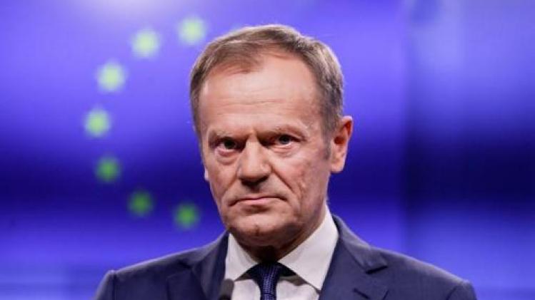 Tusk: Nog geen werkbaar brexitvoorstel van de Britten