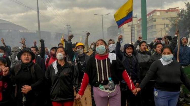 Protesten Ecuador - Vergadering tussen regering en inheemse leiders is van start gegaan