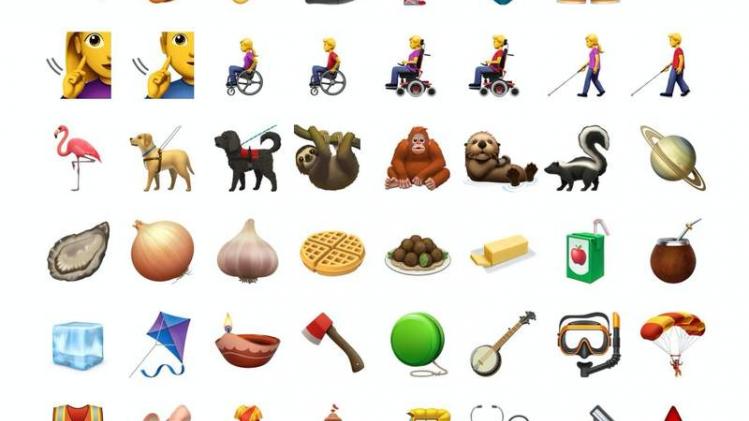 Apple brengt nieuwe inclusieve emoji's uit