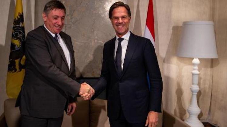 Niet toevallig is bezoek aan Rutte eerste buitenlandse trip van minister-president Jambon