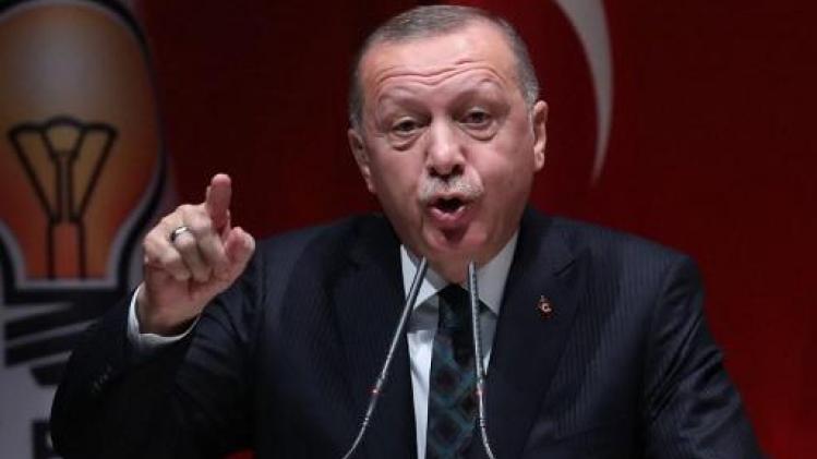 Erdogan verdedigt inval in Noord-Syrië in opiniestuk Wall Street Journal