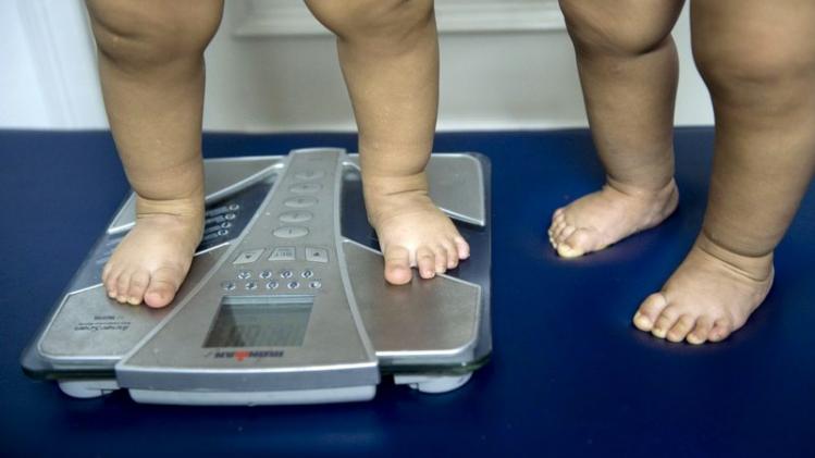 In België kampt 24% van de kinderen met overgewicht.