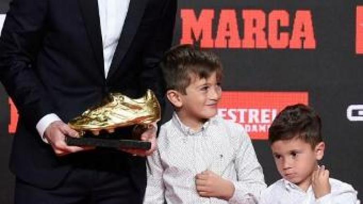 Messi neemt zesde Europese Gouden Schoen in ontvangst