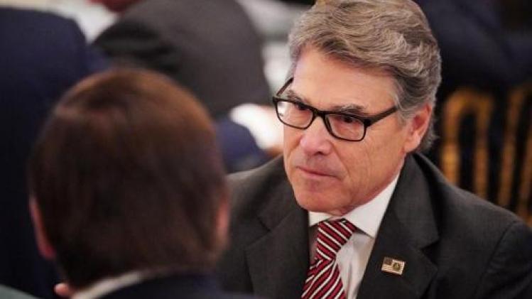 Trump kondigt vertrek aan van minister van Energie Rick Perry